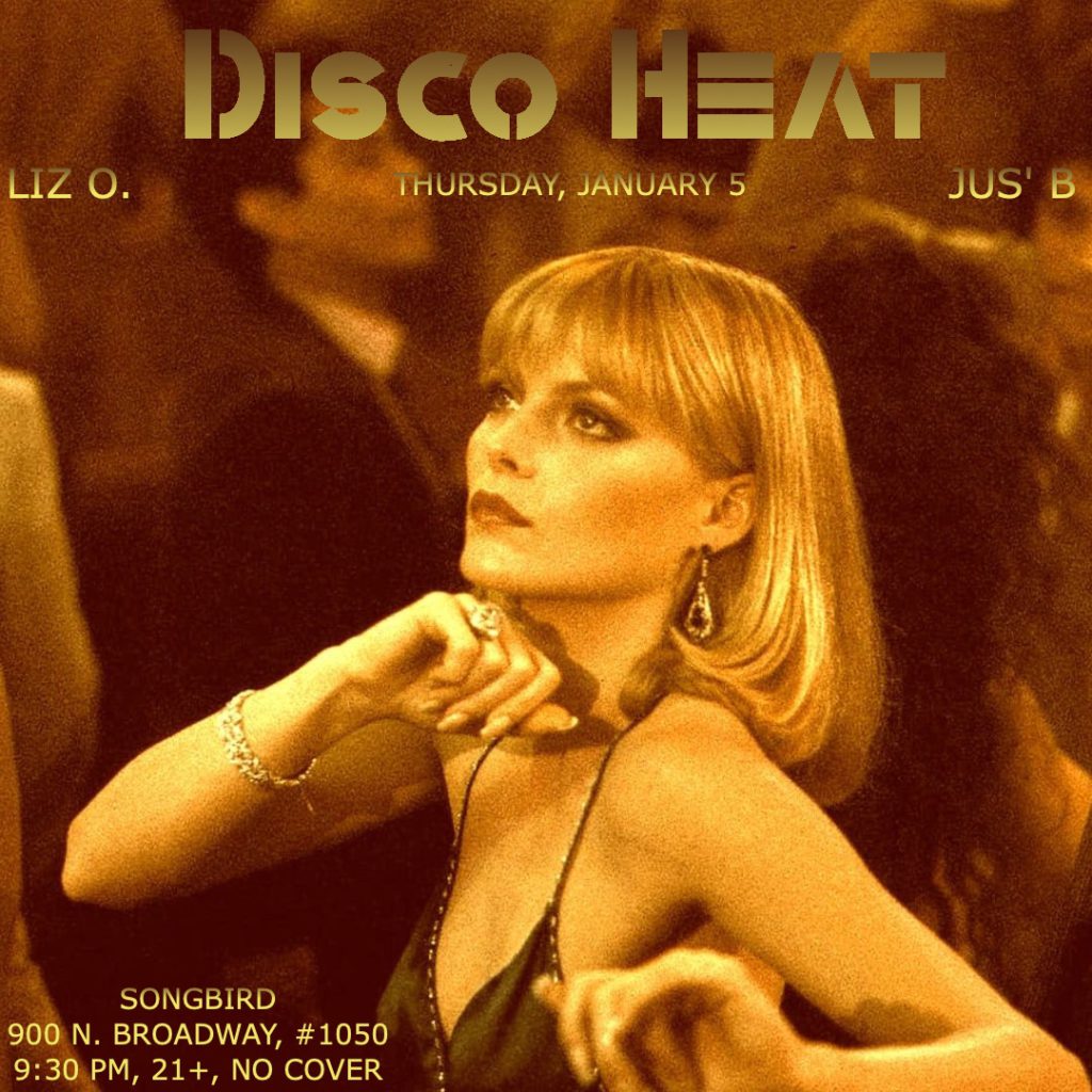 Disco Heat with DJ Liz O. and DJ Jus' B at Songbird in Los Angeles on January 5, 2023
