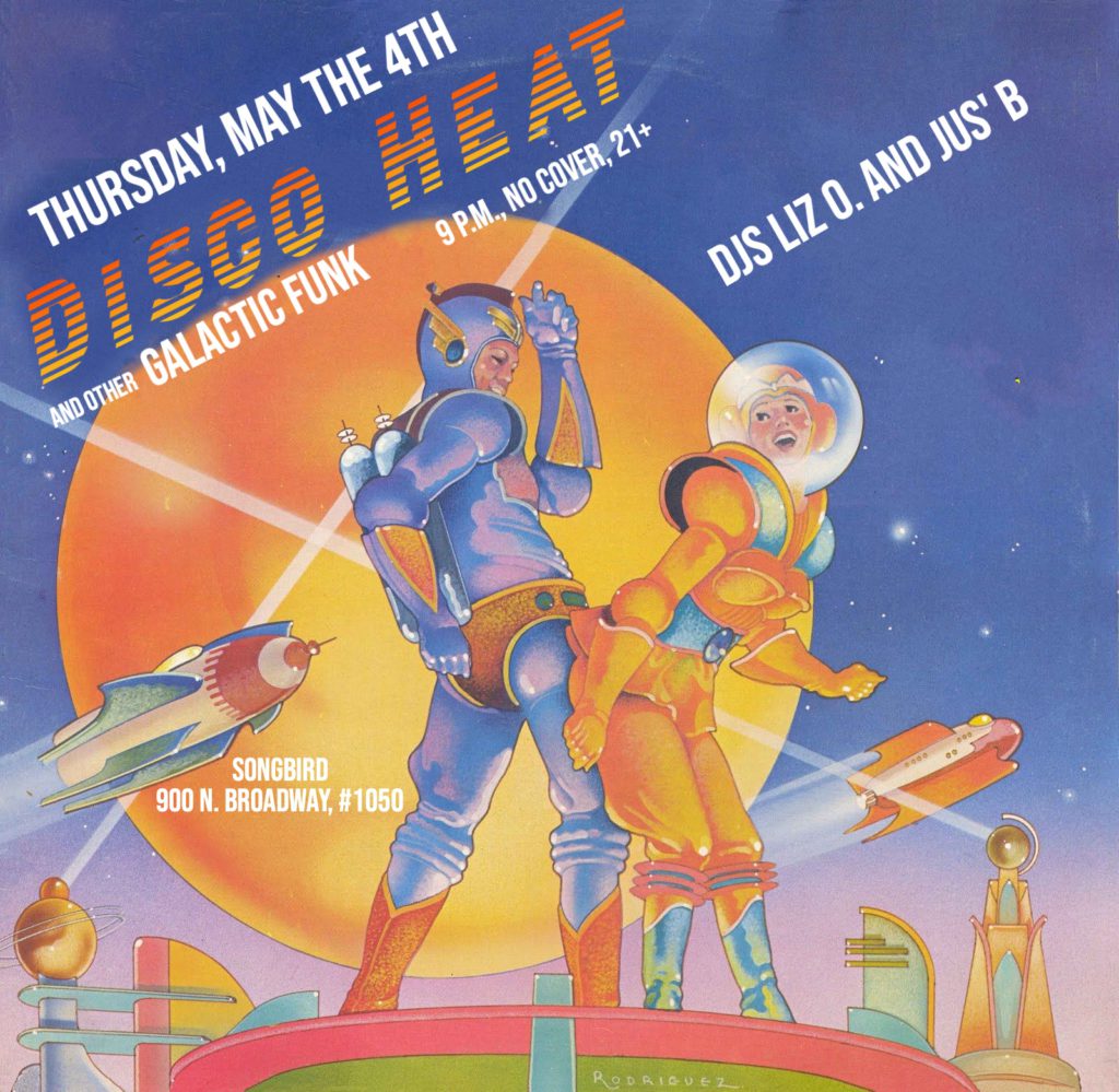 May the Fourth at Disco Heat with DJ Liz O. and DJ Jus' B at Songbird in Chinatown, Los Angeles