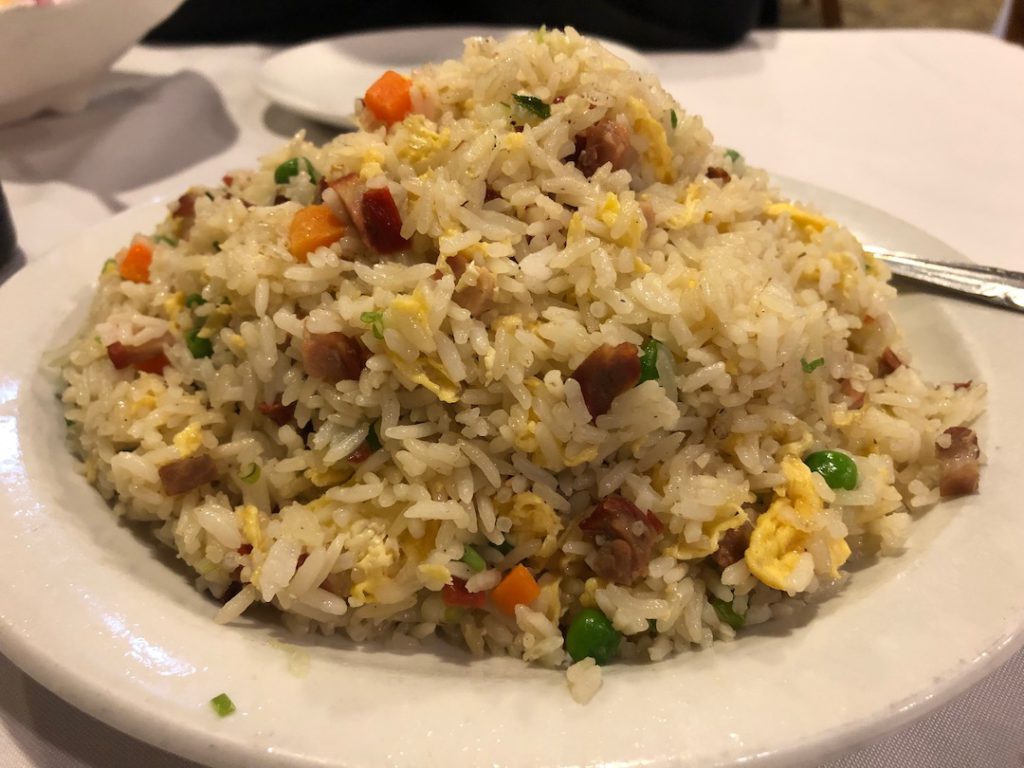 BBQ pork fried rice at Golden Dragon in Chinatown 960 N. Broadway Los Angeles (Photo: Liz Ohanesian)