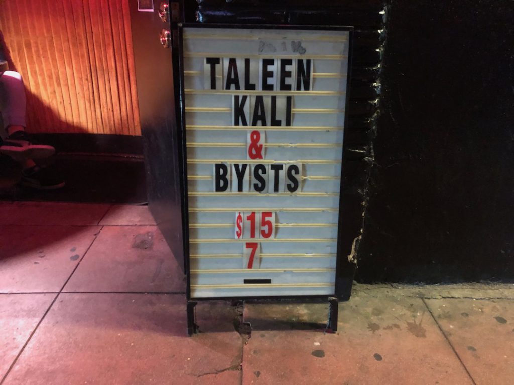 Taleen Kal and Bysts live at Gold Diggers in Hollywood for Dum Dum Records 2 year anniversary party on November 9, 2023. (Photo: Liz Ohanesian)