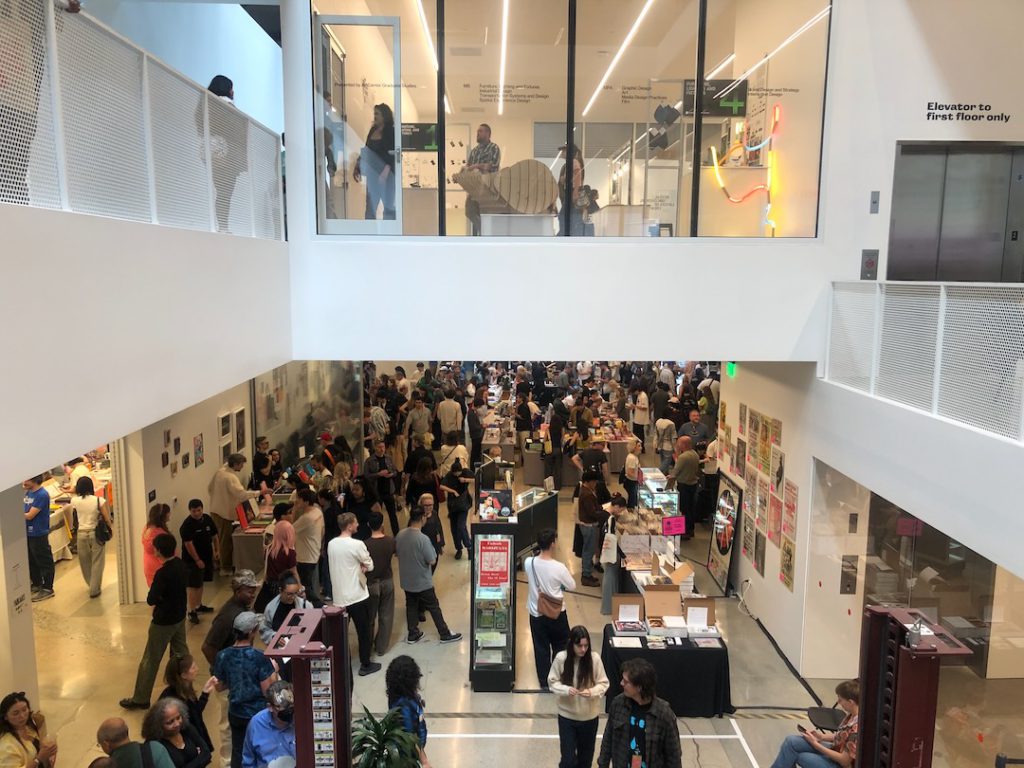 Printed Matter L.A. Art Book Fair at ArtCenter on Sunday, May 18, 2025 (Photo: Liz Ohanesian)
