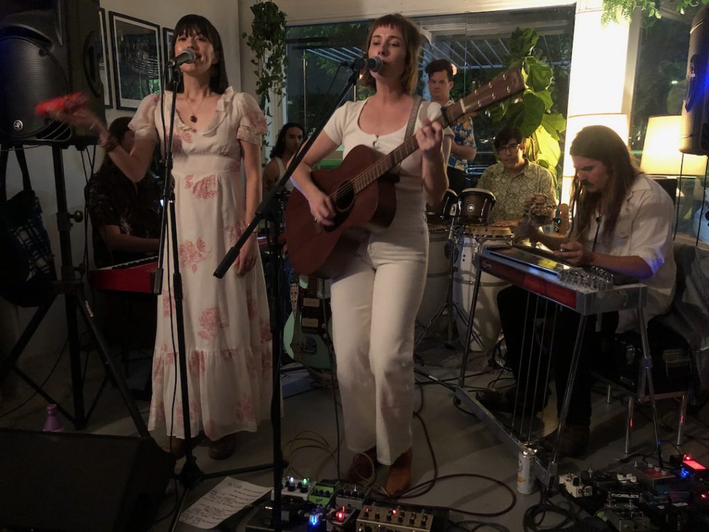 Swimming Bell live at Oblivion in Highland Park, Los Angeles on Friday, May 23, 2025 (Photo: Liz Ohanesian)