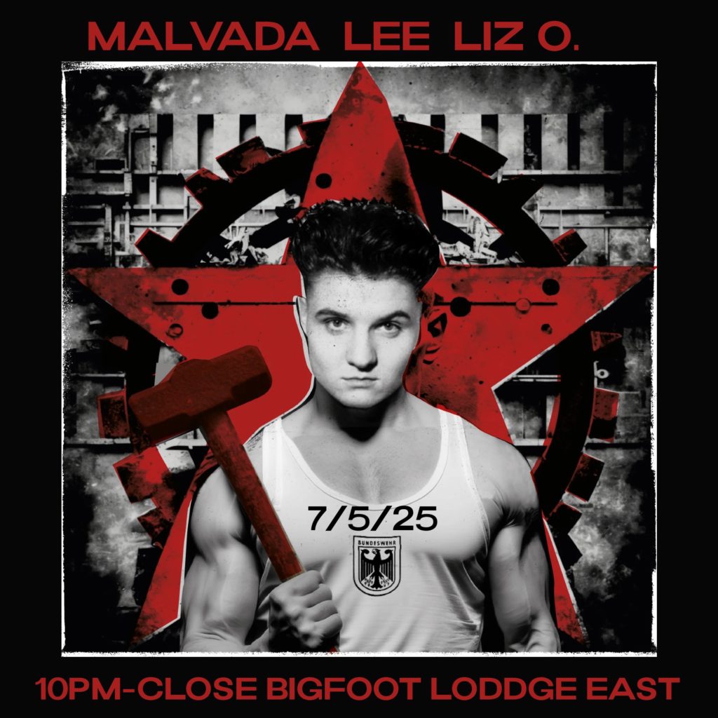 Vinyl DJ sets Bigfoot Lodge Los Feliz Malvada, Lee, Liz O. Saturday July 5, 2025