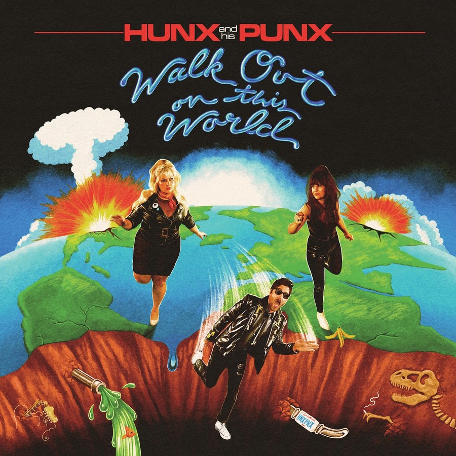 Hunx and His Punx Walk out on this world album cover Get Better Records
