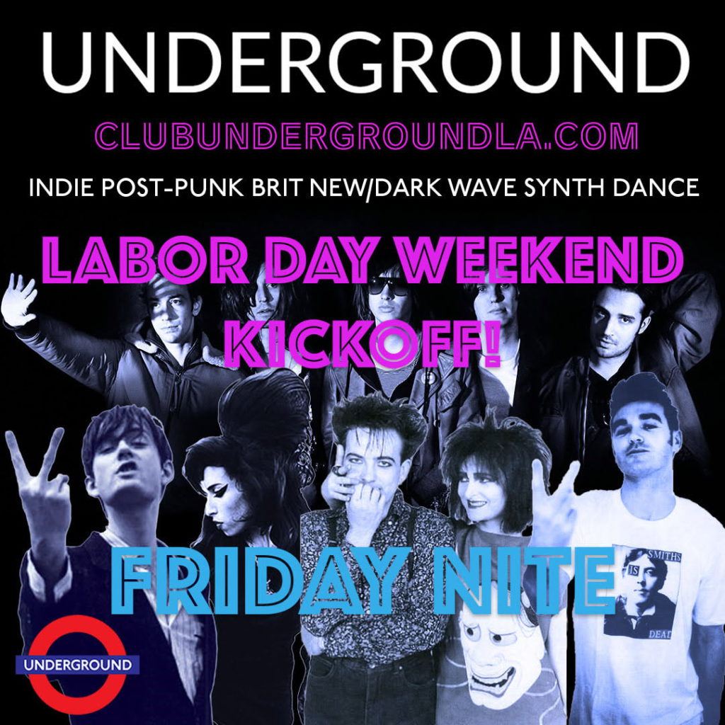 Club Underground Labor Day Weekend August 29, 2025 Grand Star Jazz Club Los Angeles
