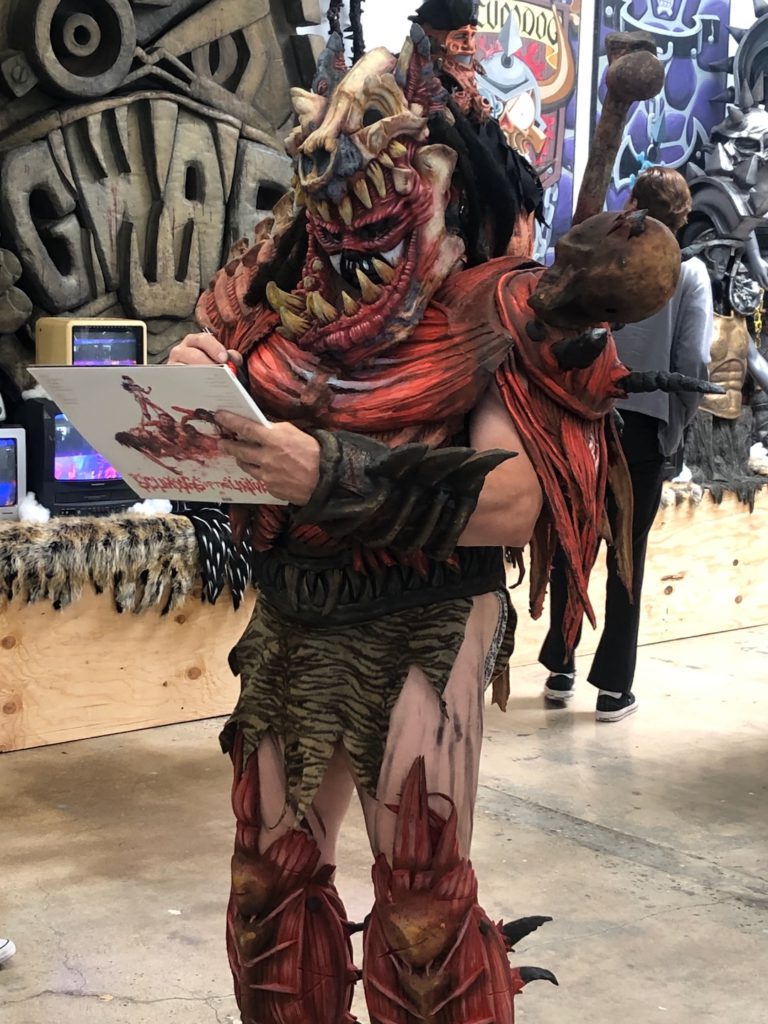 Let There Be Gwar exhibition at Beyond the Streets in Los Angeles. Photos by Liz Ohanesian