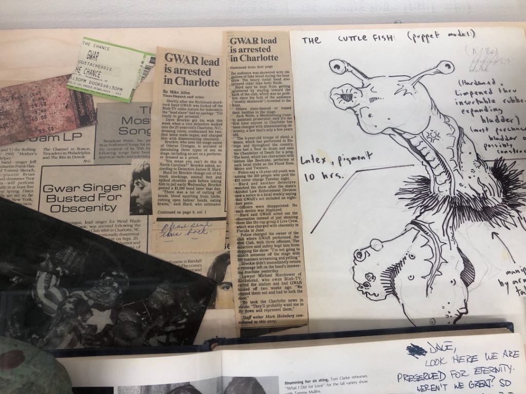Let There Be Gwar exhibition at Beyond the Streets in Los Angeles. Photos by Liz Ohanesian