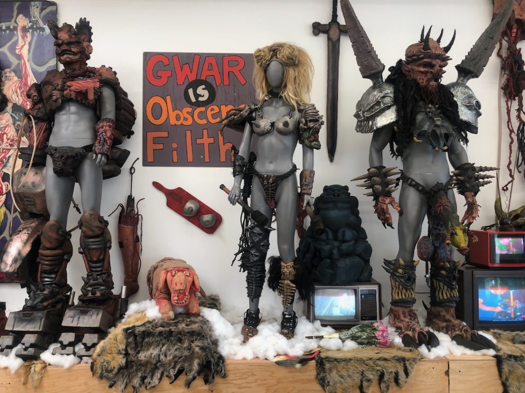 Let There Be Gwar exhibition at Beyond the Streets in Los Angeles. Photos by Liz Ohanesian
