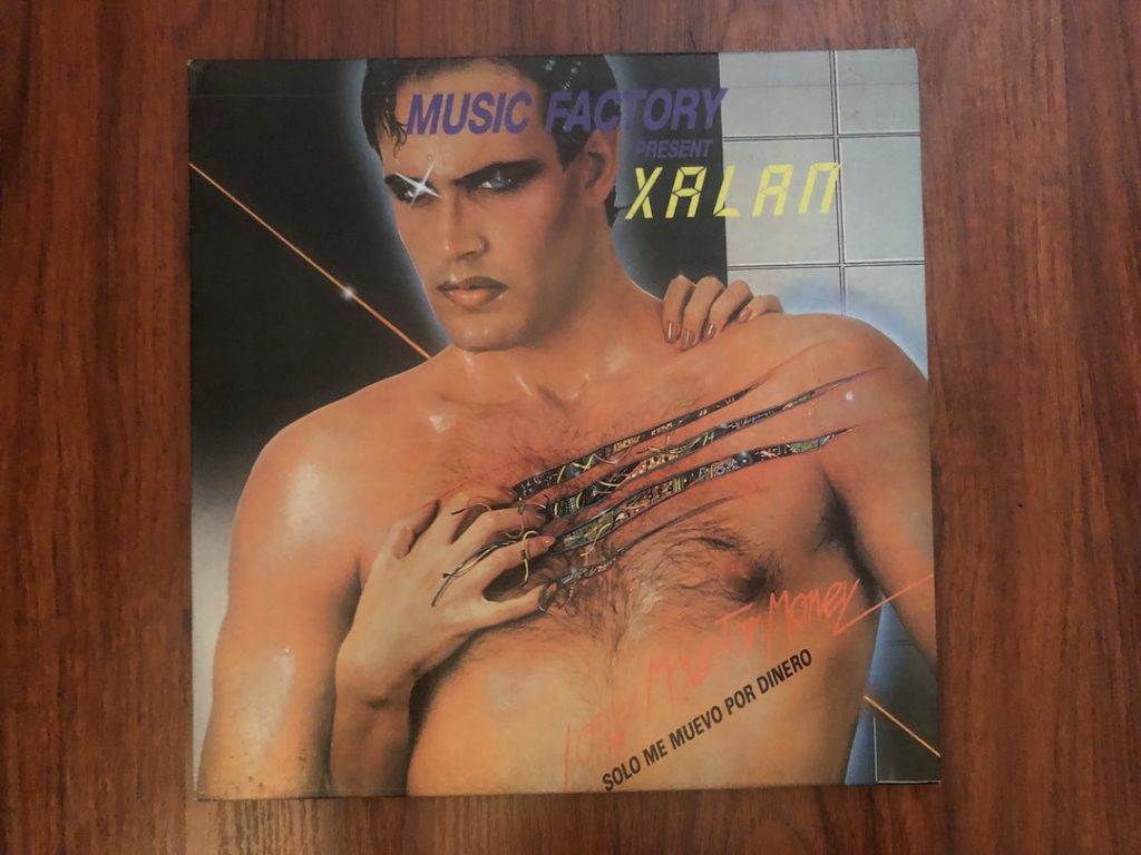 Xalan "I Only Move for Money" "Solo Me Muevo Por Dinero" 12" single gatefold (pic: Liz Ohanesian)