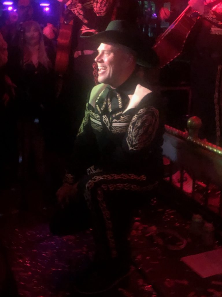 Matt Caughthran of Mariachi El Bronx at La Cita, November 8, 2025. (Photo: Liz Ohanesian)