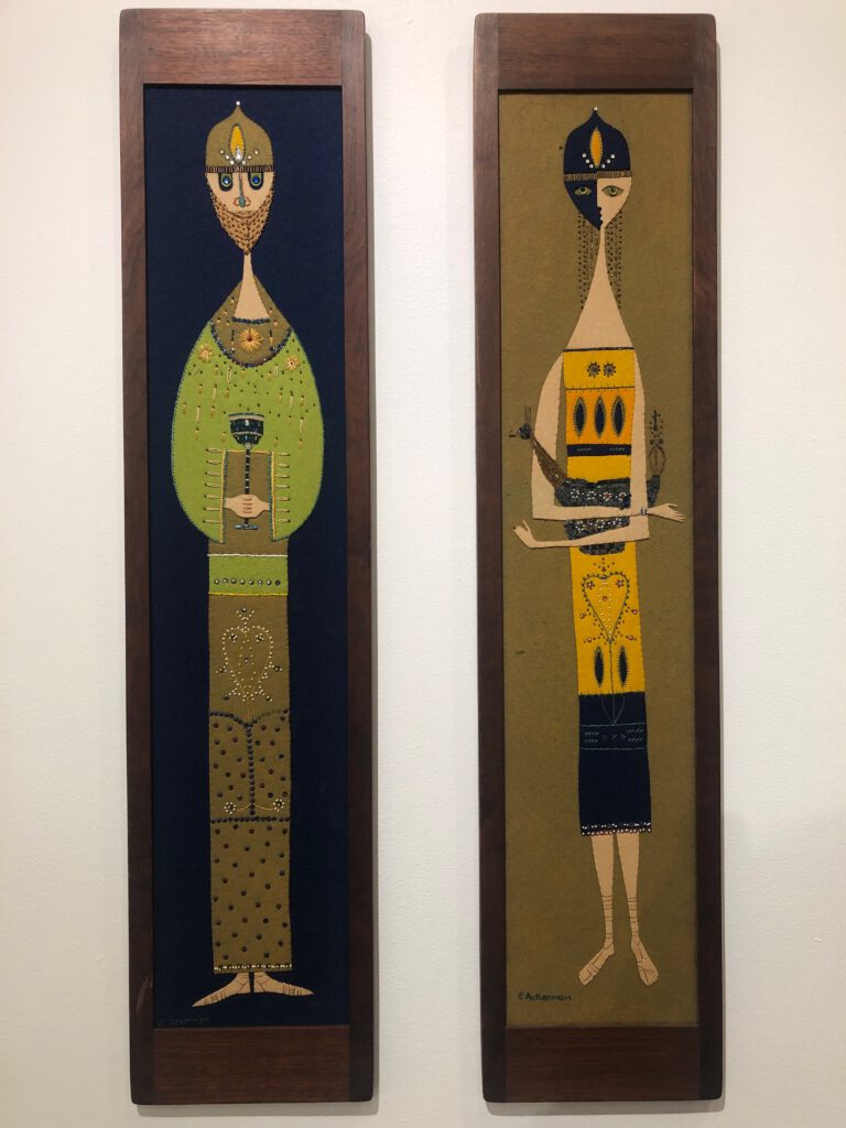 Medieval King and Medieval Queen by Evelyn Ackerman, 1956 (Photo: Liz Ohanesian)