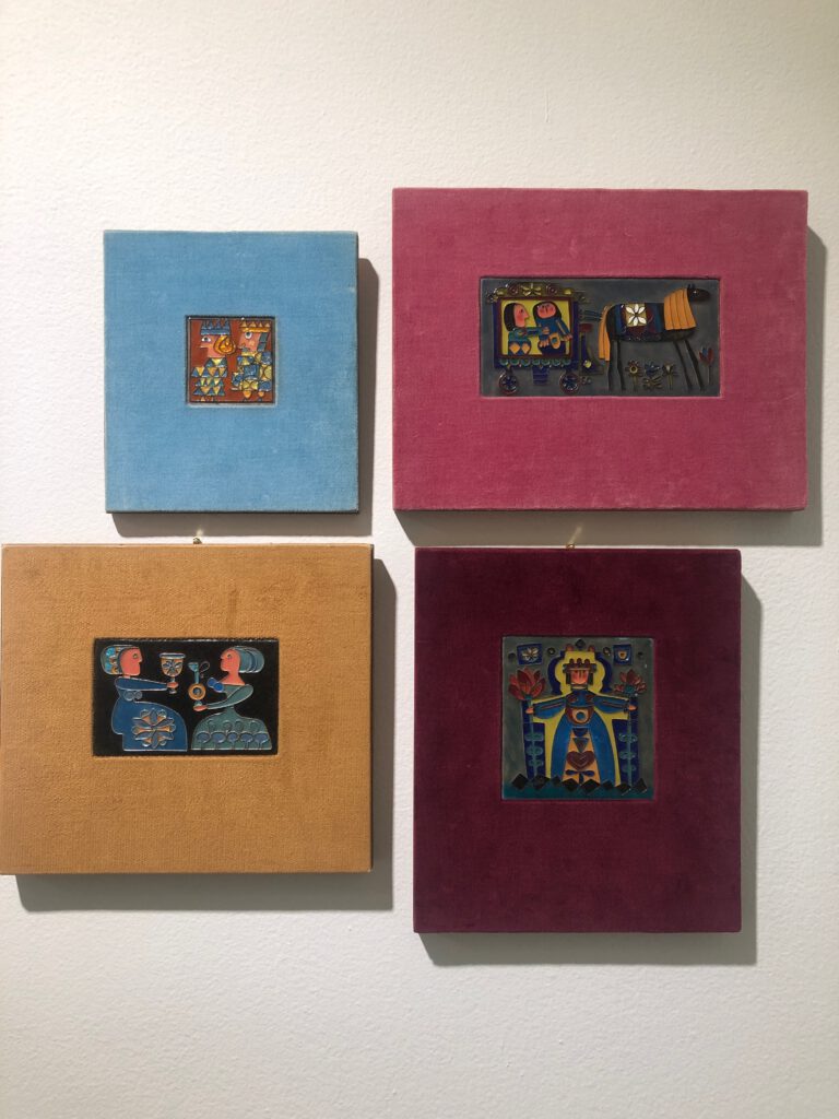 cloisonné enamel by Evelyn Ackerman (Photo: liz Ohanesian)