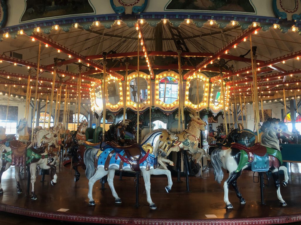 The carousel at Santa Monica Pier (Photo: Liz Ohanesian)