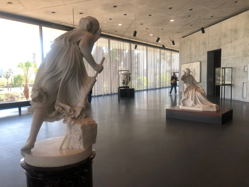 Inside David Geffen Galleries at LACMA (Photo: Liz Ohanesian)