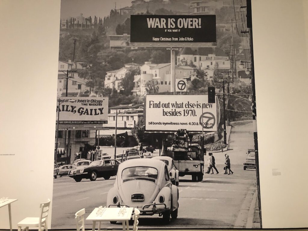 War is Over If You Want It Yoko Ono and John Lennon The Broad Yoko Ono Music of the Mind Photo: Liz Ohanesian