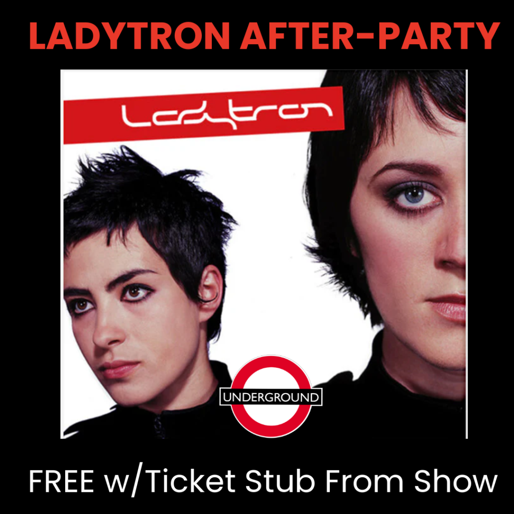 Club Underground Ladytron Afterparty Flyer