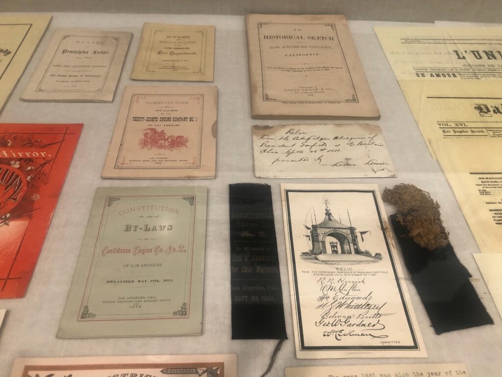 Los Angeles Central Library centennial exhibition (Photo: Liz Ohanesian)