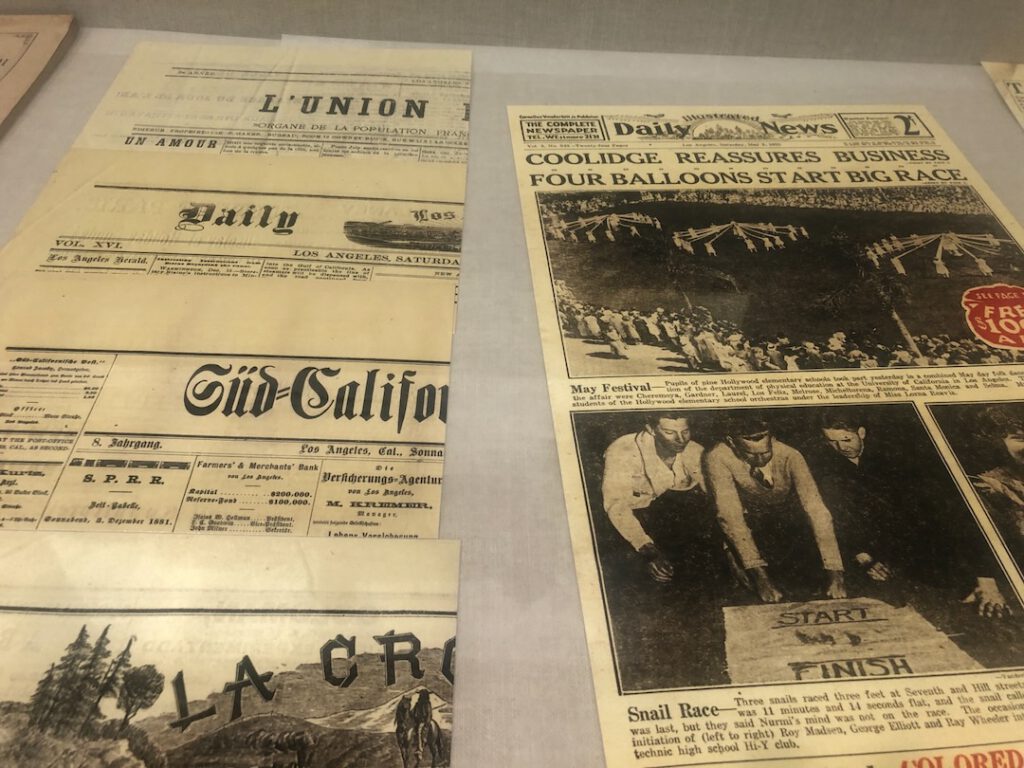 Los Angeles Central Library centennial exhibition (Photo: Liz Ohanesian)