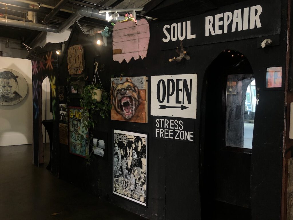 Albert Reyes Haunted House at Eastern Projects (Photo: Liz Ohanesian)